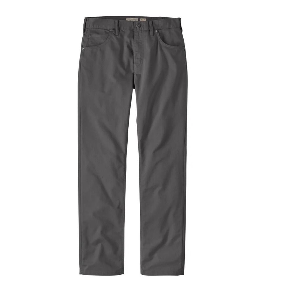 Patagonia Straight Fit Pants Mens 33x30 Gray Organic Cotton Canvas Outdoor